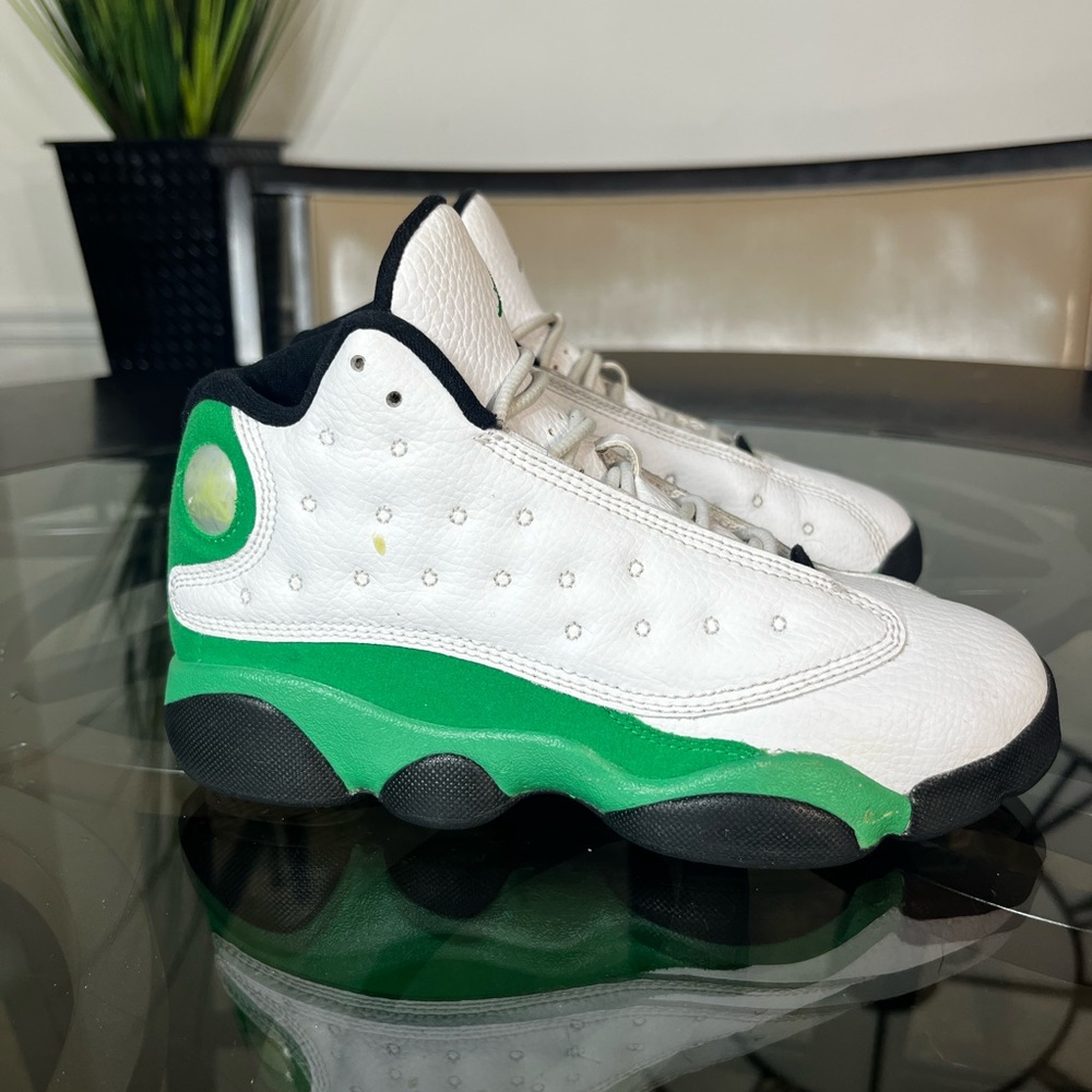 Nike Air Jordan 13 Lucky Green Sz 2Y
